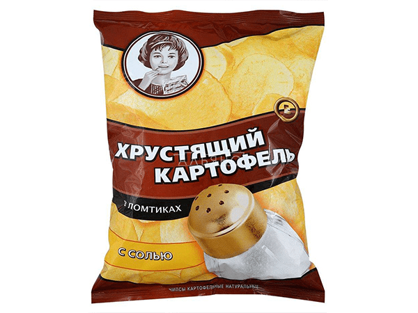 Картофельные чипсы "Девочка" 160 гр. в Давыдово