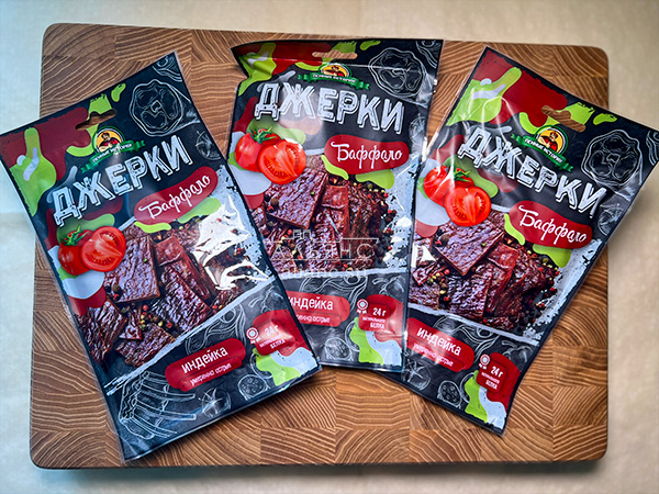Джерки из индейки "Баффало" 45 гр. в Давыдово
