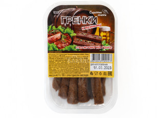 Арахис в глазури: Сурские гренки Телятина на гриле (100 гр)