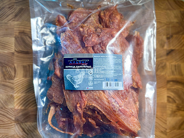 Мясо (АЛЬЯНС) вяленое курица 500гр "С халапеньо" в Давыдово