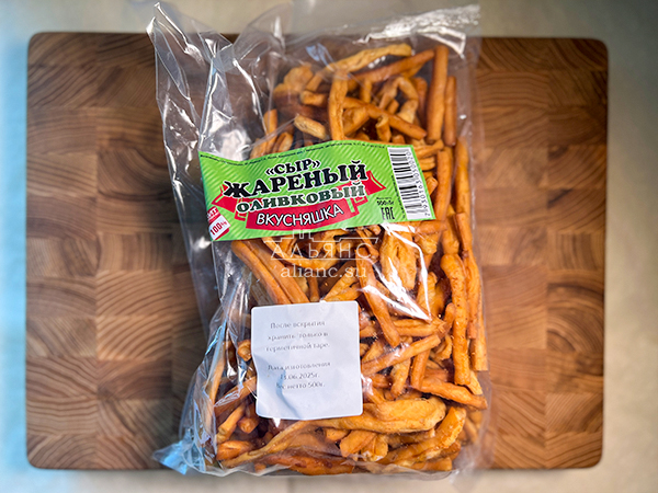 Жареный сыр "ВКУСНЯШКА" (Оливковый) 500гр. в Давыдово