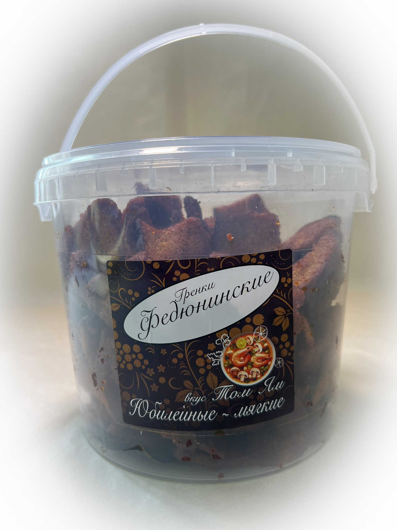 Гренки "ФЕДЮНИНСКИЕ" "Том ям" (ведро 900 гр.) в Давыдово