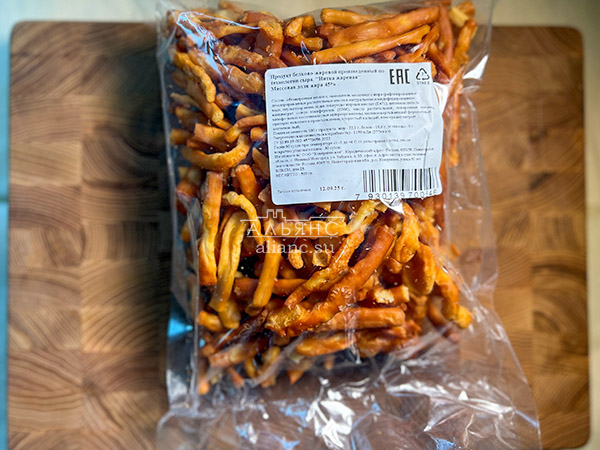 Нитка ЖАРЕНАЯ  Oktobersnack1 кг (сырный продукт) в Давыдово