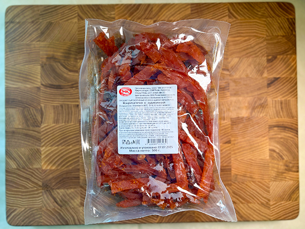 Продукт из мяса птиц "КАРПАЧЧО с АДЖИКОЙ" с/к "ООО БАЛТИКА" (Калининградская обл.) в Давыдово