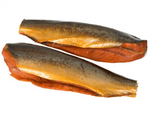 Горбуша теша (брюшки) холодного копчения: Горбуша балык холодного копчения